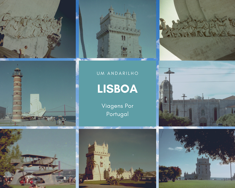 Visitando Lisboa uma tarde em Belém  