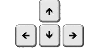 Setas do Teclado